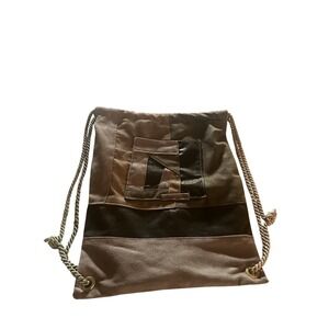 Vintage Artisan Hand sown Leather Patchwork Backpack Satchel Boho Hippie